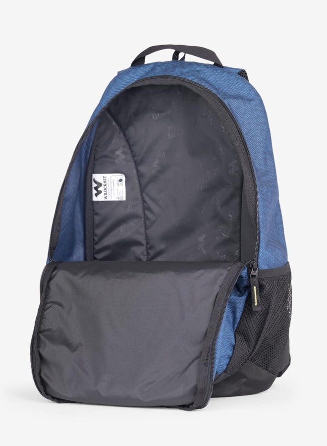 Wildcraft Nylon Backpack 26L College | School | Travel Bag Durable | Water-Resistant | Lightweight & Stylish Bag For Unisex - Navy - Image 5